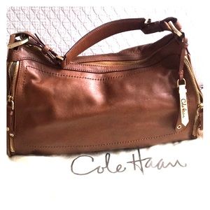 Cole Haan brown leather bag